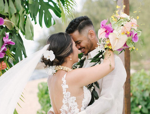 A Colorful Lou Lou Palm Wedding with Jenn + Dennis