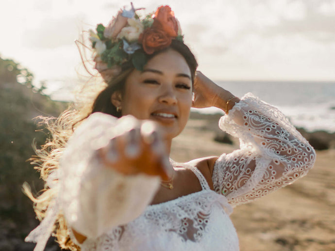 Boho Blooms for a Styled Shoot