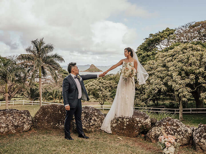 Kualoa Ranch Wedding with Alan + Jenny